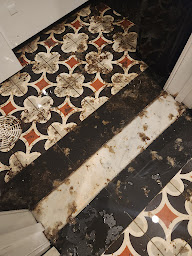 Flood damage before cleanup